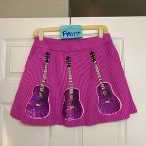 Queen of Sparkles BRIGHT PURPLE GUITAR SKIRT